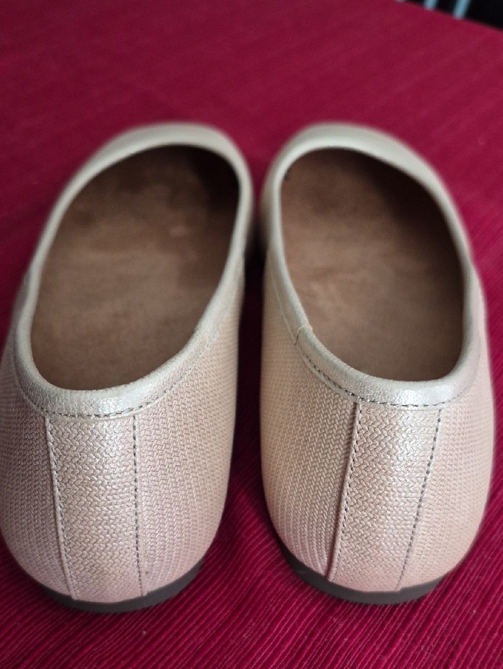 NWT Vionic Ballet ORINDA Flats in Light Tan Size 7.5 - Picture 4 of 7